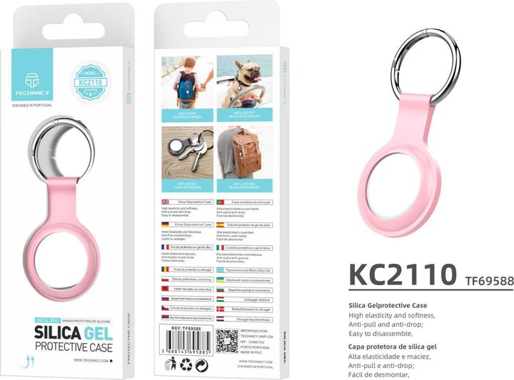 Image du produit Techancy Étui de protection Airtag avec porte-clés