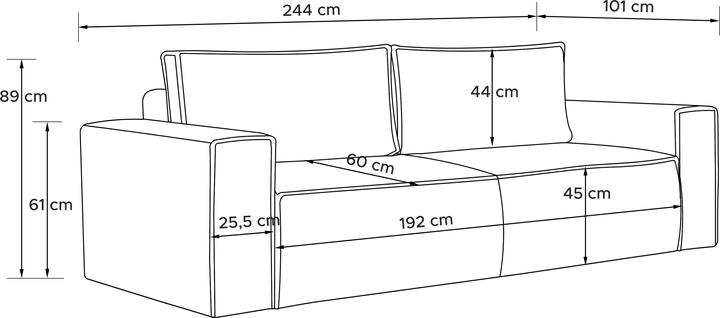 Produktbild Konsimo Napi Ii (3-Sitzer)