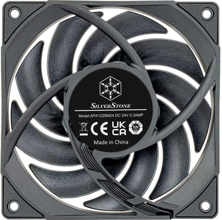 Produktbild Silverstone PC-Lüfter FHS120 24V, Beleuchtung: Nein, Lüfterdimension (120 mm)