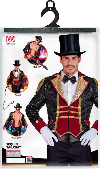 Immagine prodotto Widmann Frac da direttore di circo nero/oro/rosso (XL)