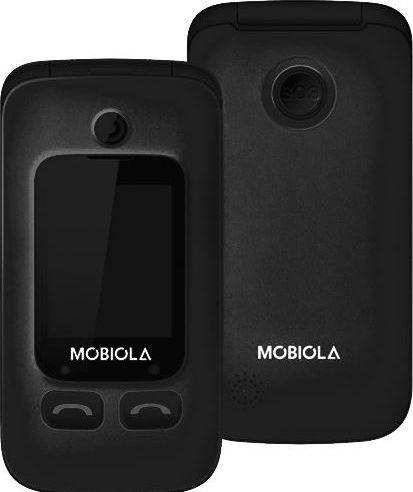 Mobiola Gsm Phone For Seniors Flip Black Mb610 2g