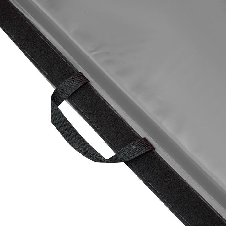 Produktbild HMS Faltbare Gymnastikmatratze Premium MGS01, 2400x1200mm, grau (50 mm)