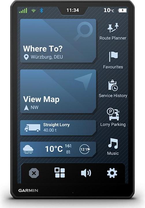 Produktbild Garmin Dezl LGV1020, EU MT-D Truck/LKW Navigation (10.10")