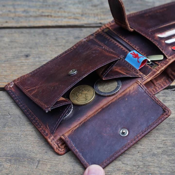 Actual product image Jack kinsky Scheintasche quer Doppelklappe