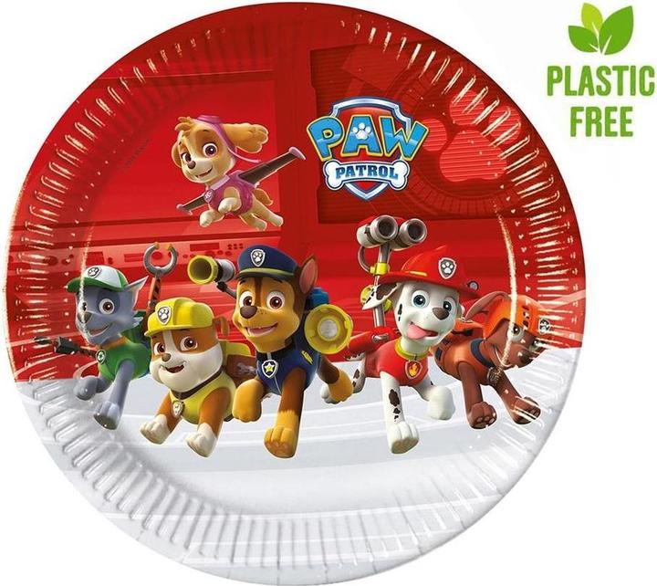 Produktbild Magni Pappteller 23cm FSC-Mix 8er Paw Patrol Action (8x)