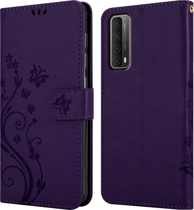 Actual product image Cadorabo Flower Book cover (Huawei P Smart (2021))