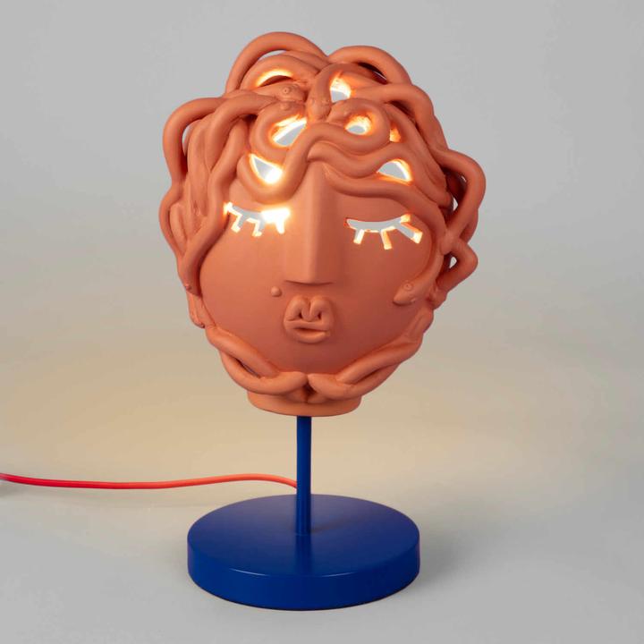 Actual product image Seletti Magna Graecia Terracotta Lamp Tischleuchte (E27)