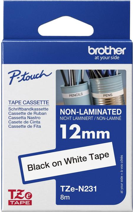 Produktbild Brother Tze-N231 (1.20 cm, Schwarz)