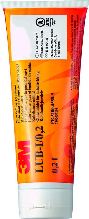 Produktbild 3M LUB-l Schmierstoff, Polymer für Kabel, Kommunikation 200 ml (200 ml)