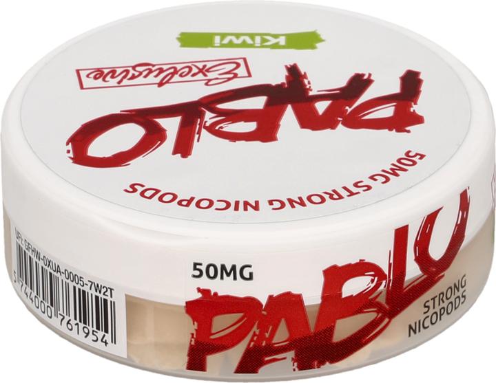 Actual product image Pablo Exclusive Kiwi (VP 8.90) (Nicotine Pouches, 50 mg)