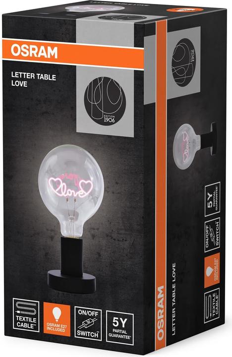 Produktbild Osram OSR 1906 Letter Table Love (E27)