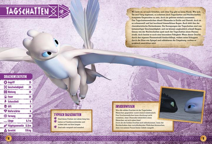 Actual product image Panini Drachenzähmen leicht gemacht 3: Die geheime Welt: Das ultimative Buch der Drachen (German, Carolin Böttler, Ruth Wöhrmann, 2019)