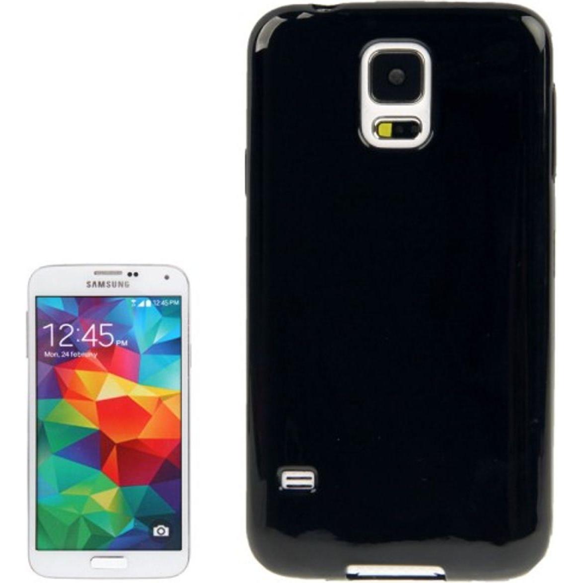 König Design Schutzhülle TPU Case für Handy Samsung Galaxy S5 / S5 Neo Schwarz (Samsung Galaxy S5, Samsung Galaxy S5 Neo...