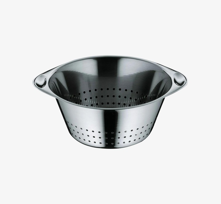 Produktbild WMF Sieb Edelstahl Seiher mit grossen Löchern Nudelsieb Küchensieb 24cm Gourmet (24 cm)