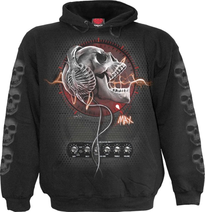 Image du produit Spiral - Sweat à capuche NEVER TOO LOUD - Enfant (XS)
