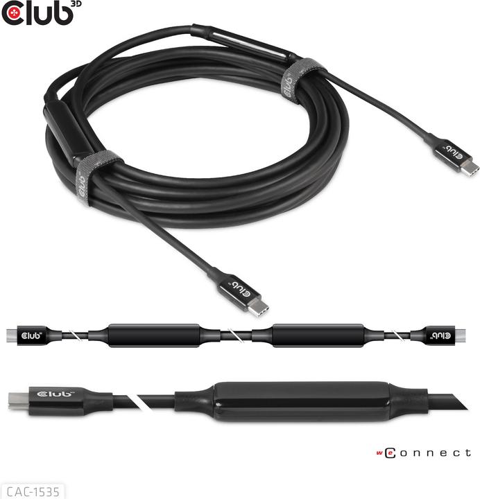 Produktbild Club 3D C – C (5 m, USB 3.2 Gen 2)