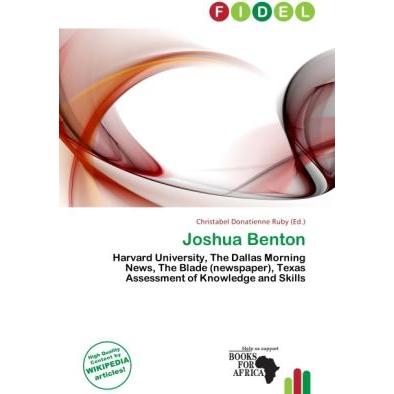 Joshua Benton, Fachbücher