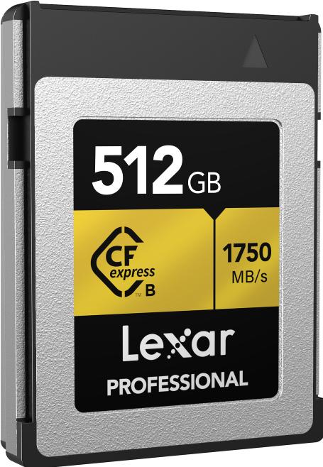 Immagine prodotto Lexar CFexpress professionale R: 1750MB/s W: 1000MB/s (512 GB, CFexpress tipo B)