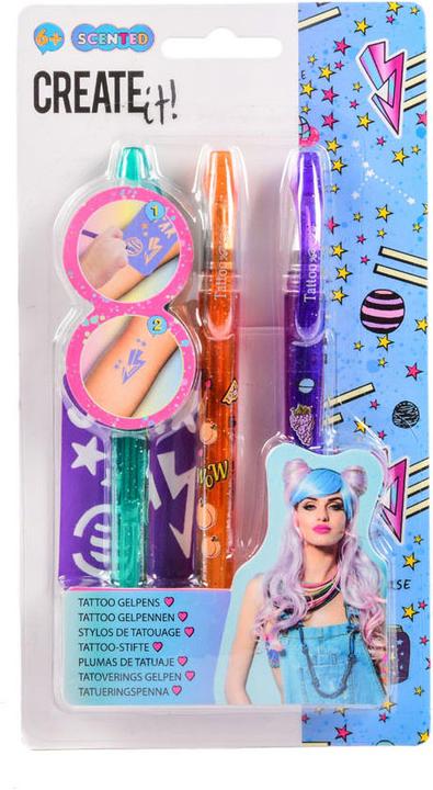 Actual product image Create It! Create it. Tattoo scent pens