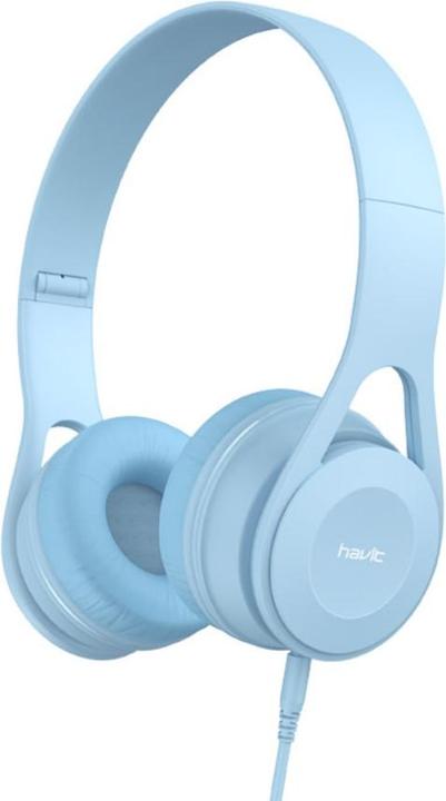 Immagine prodotto Havit wired headphones H2262d on-ear blue (Cablato)