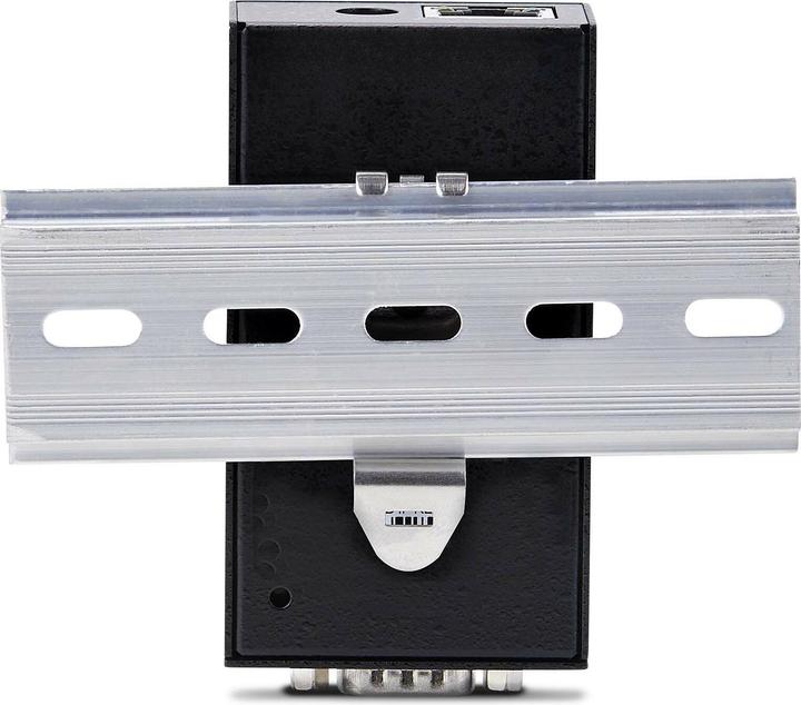 Actual product image StarTech com 1-Port Serial to Ethernet Adapter, 802.3af PoE IP Serial Device Server For Remote RS232