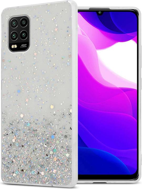 Immagine prodotto Cadorabo Custodia per Xiaomi Mi 10 LITE TPU funkelnder Glitter (Mi 10 Lite)
