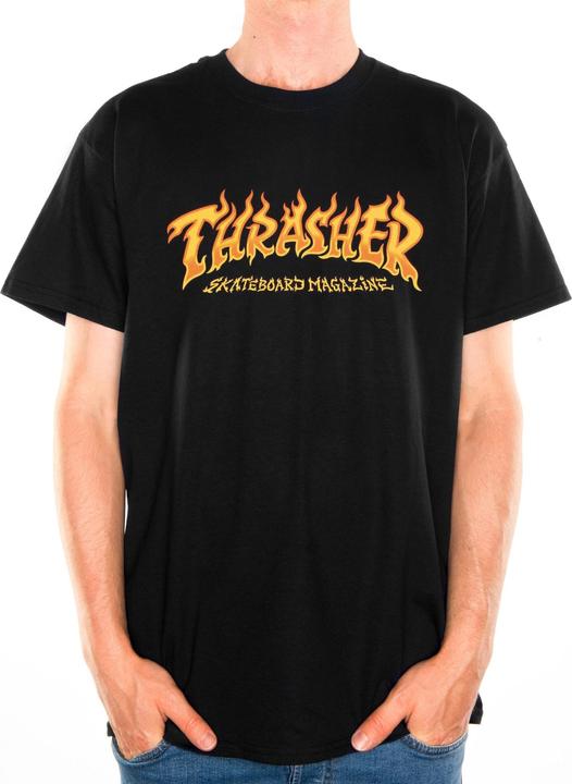Actual product image Thrasher Fire Logo T-Shirt (L)