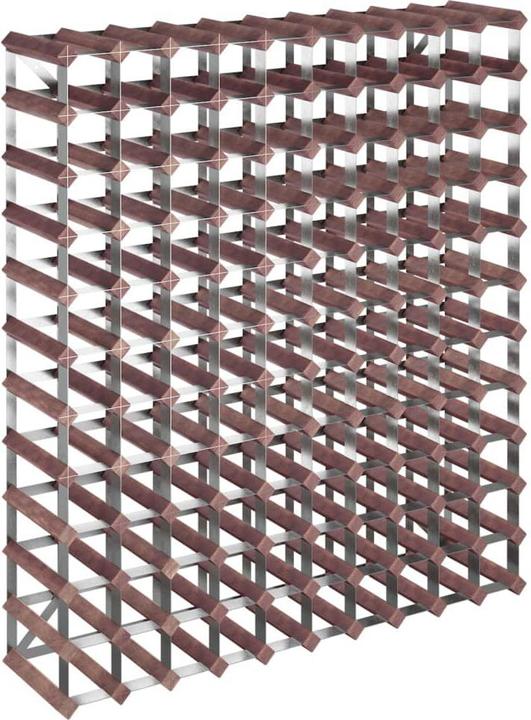 Image du produit vidaXL Weinregal (110 x 22,5 x 110 cm, 120 Fl.)