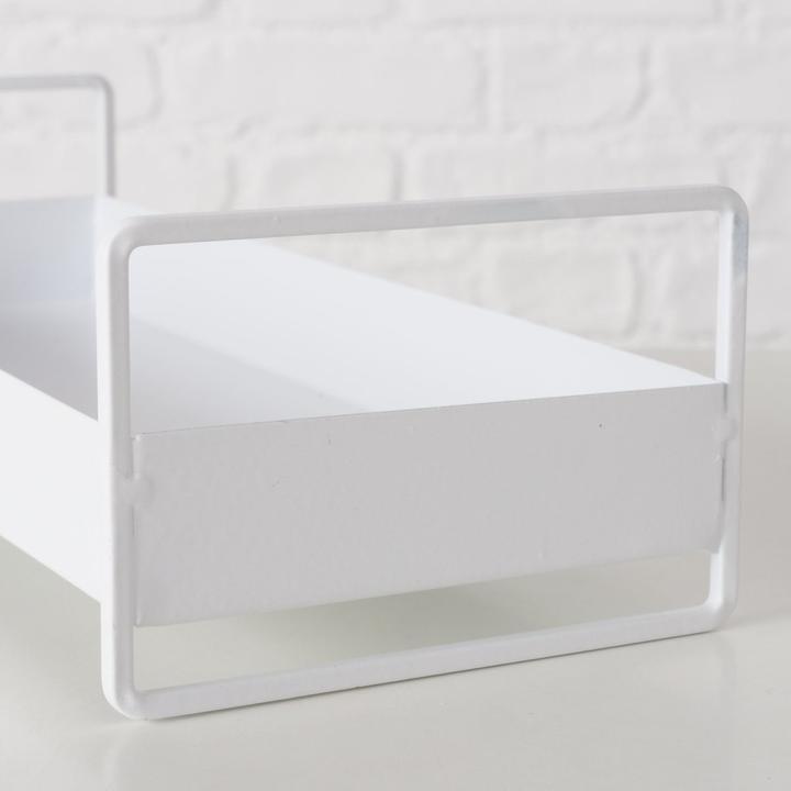 Produktbild Boltze Home Wolga weiss Tablett 40cm (1 Stück)