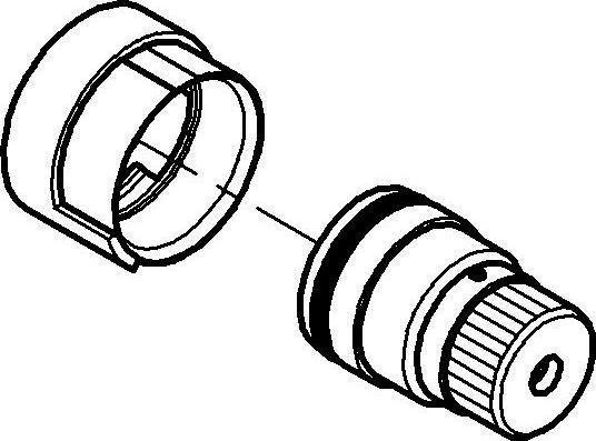 Productafbeelding Grohe Stelmoer PG04 met aanslagring (1 Pcs.)