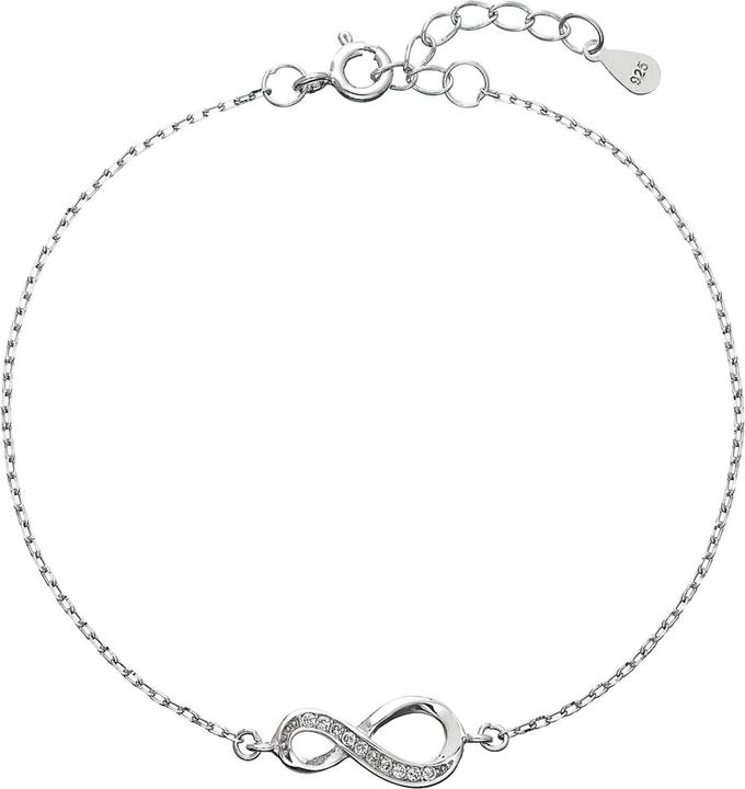 Immagine prodotto Evolution Group Bracciale in argento con zirconi Infinity 13009.1 (L)