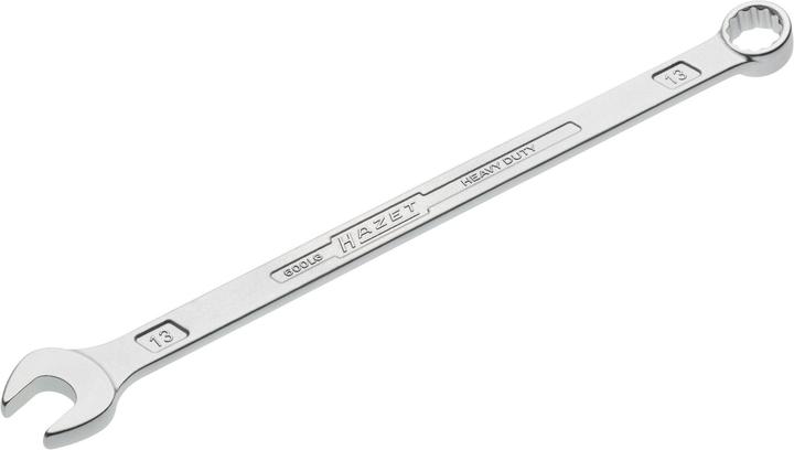 Actual product image HAZET Combination wrench ∙ extra long ∙ slim design 600LG-13 ∙ Outside 12-point traction profile ∙ … (13 mm)