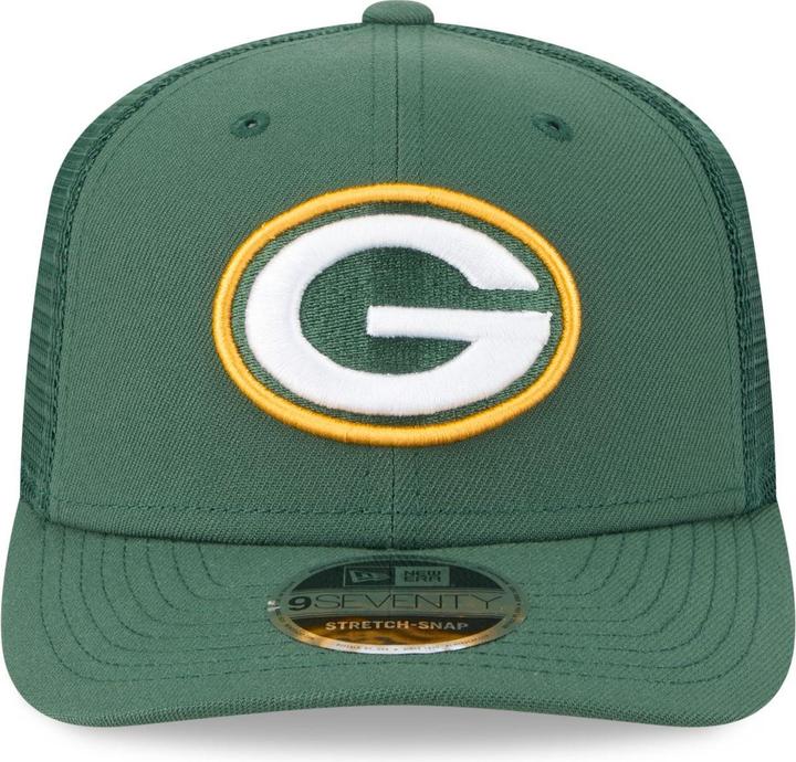 Actual product image New Era 9Seventy Trucker Snapback Cap - Green Bay Packers