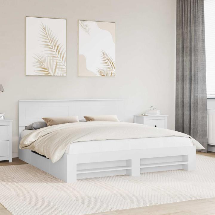 Image du produit vidaXL Modernes Bett (200 x 200 cm)