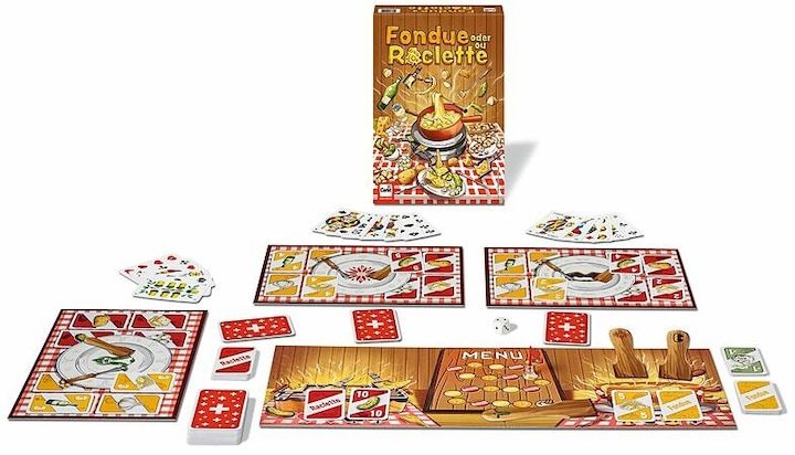 Immagine prodotto Ravensburger Fonduta o raclette? (Francese, Tedesco, Italiano)