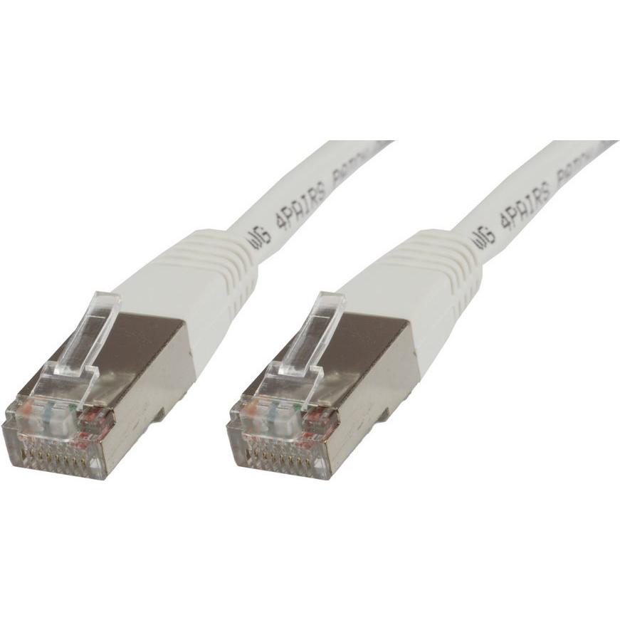 MicroConnect S/FTP CAT6 30m White LSZH (S/FTP, CAT6, 30 m), Netzwerkkabel