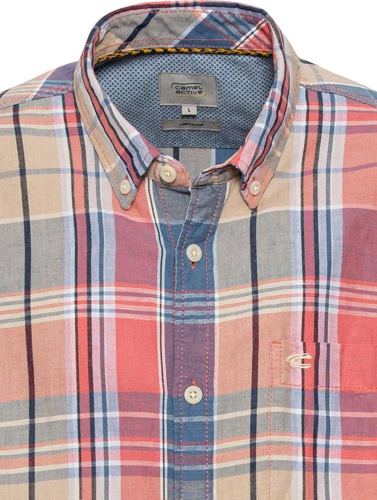 Produktbild Camel Active Karohemd aus Leinenmix (S)