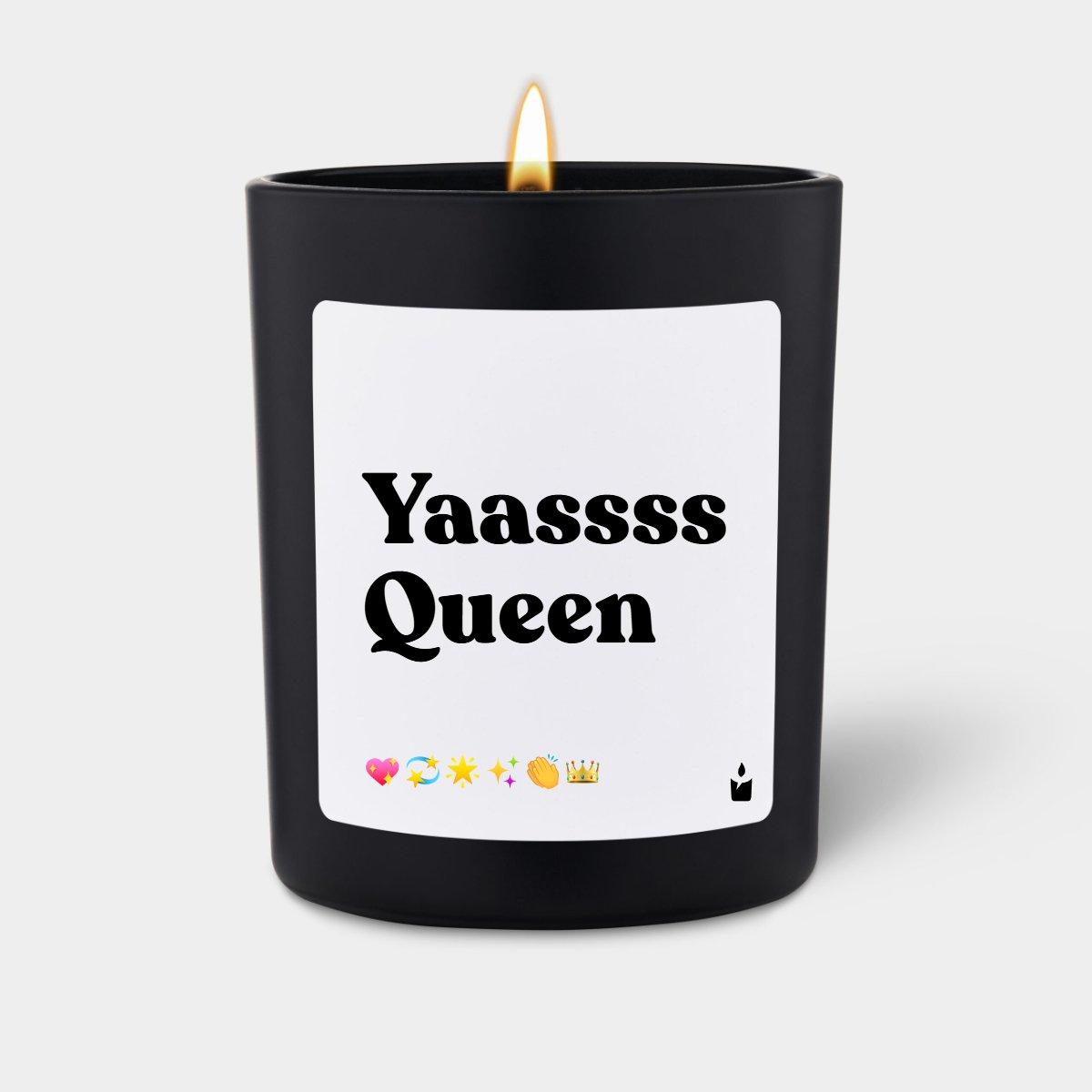 Chatty Candles, Candela Profumata, Duftkerze Woody Yaassss Queen