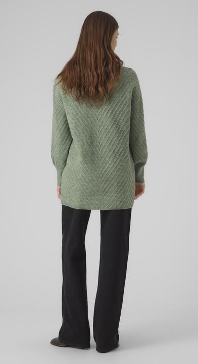 Produktbild Vero Moda VMANJASTINNA LONG COWL PULLOVER GA EXC Strickpullover (XS)