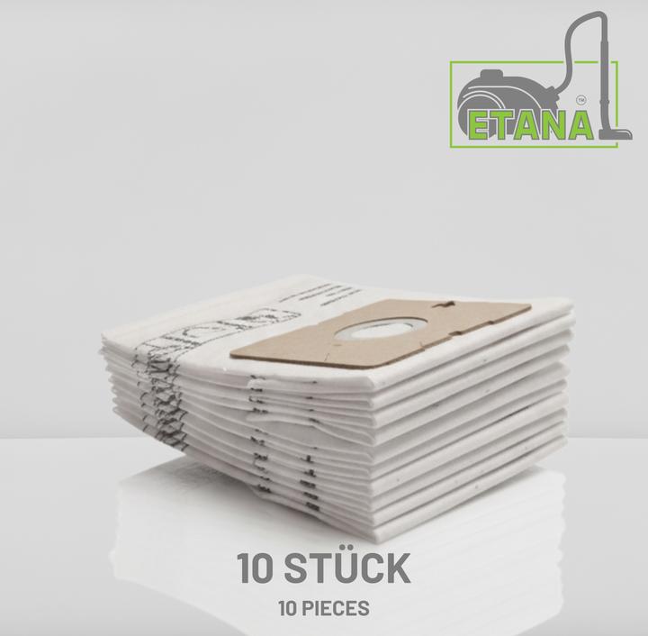 Produktbild Etana I 10 Staubsaugerbeutel passend für Grundig VCC 3850 A I Staubbeutel inkl. 1 Filter (10x)
