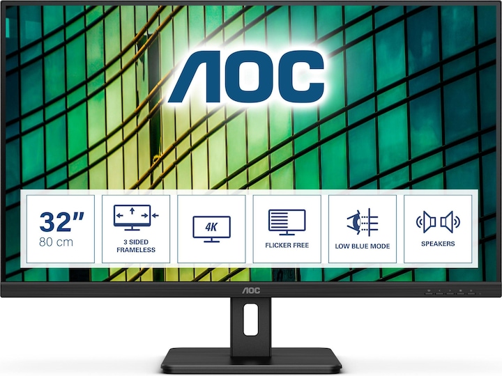 AOC U32E2N (3840 x 2160 Pixels, 32")
