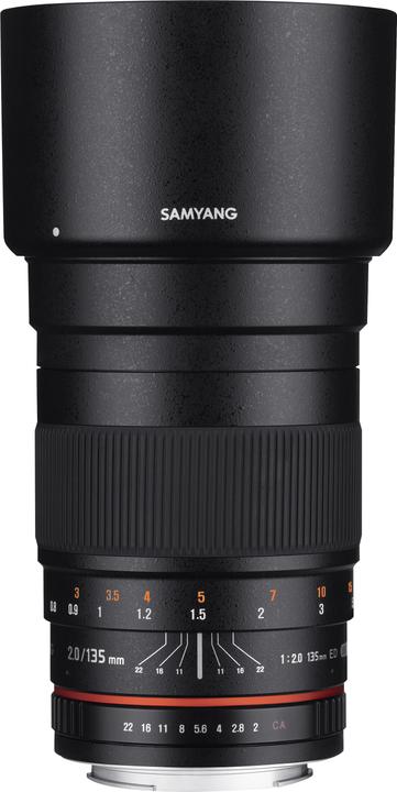 Actual product image Samyang 135mm f/2 - f/22 ED UMC - Canon EF (Canon EF, full size)