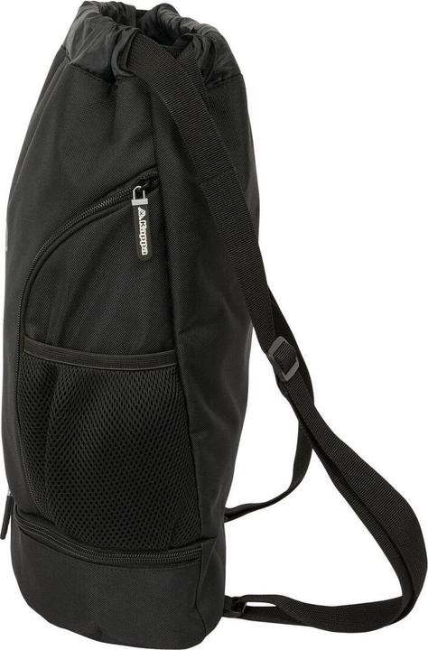 Produktbild Kappa Rucksacktasche mit Bändern Dark Schwarz 35 x 40 x 1 cm