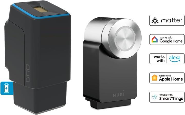 Image du produit Ekey Scanner d'empreintes digitales avec batterie et serrure connectée, installation facile sans perçage (Empreinte digitale)