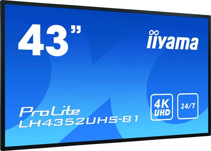 Produktbild iiyama LH4352UHS-B1 (3840 x 2160 Pixel, 42.50")