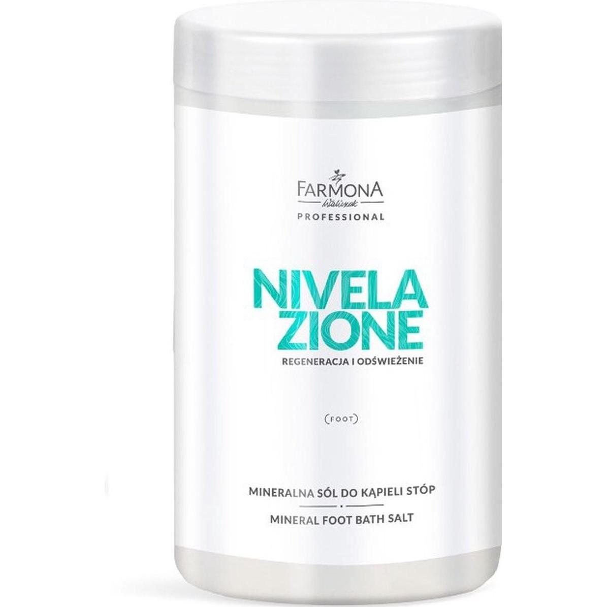 Farmona, Prodotti cura dei piedi, PROFESSIONAL Nivelazione Pediluvio minerale Sale minerale sól do kąpieli stóp 1500g (Pediluvio)