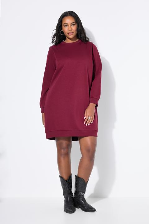 Image du produit Studio Untold Robe en molleton, coupe oversize. Épaules travaillées, encolure ronde et manches longues. (42, 44)