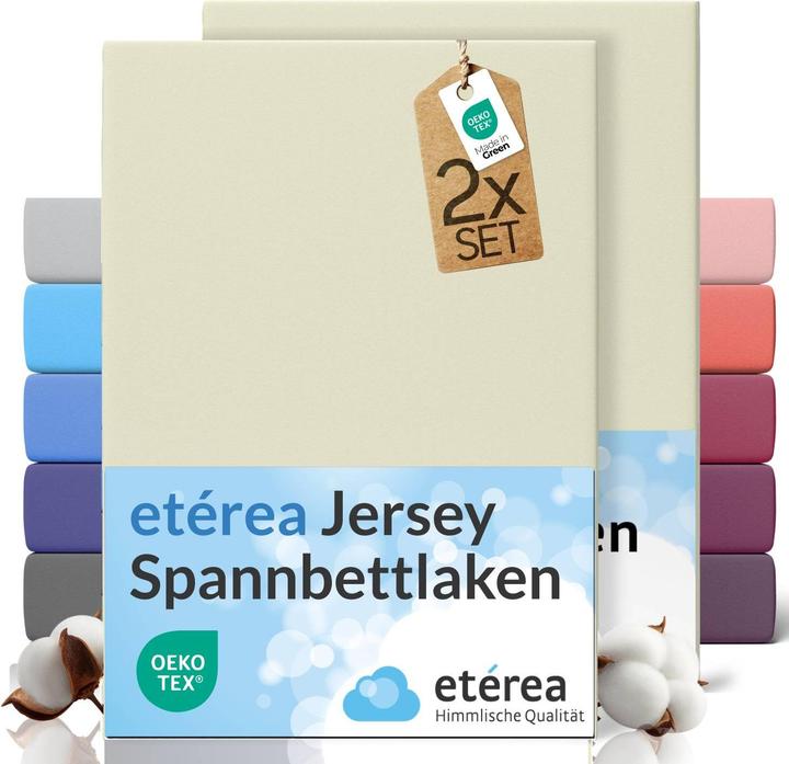 Etérea Jersey Fixleintuch 2er Set