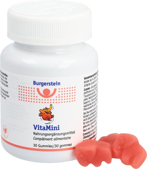 Image du produit Burgerstein VitaMini (30 pièce(s), Gummies, 140 g)