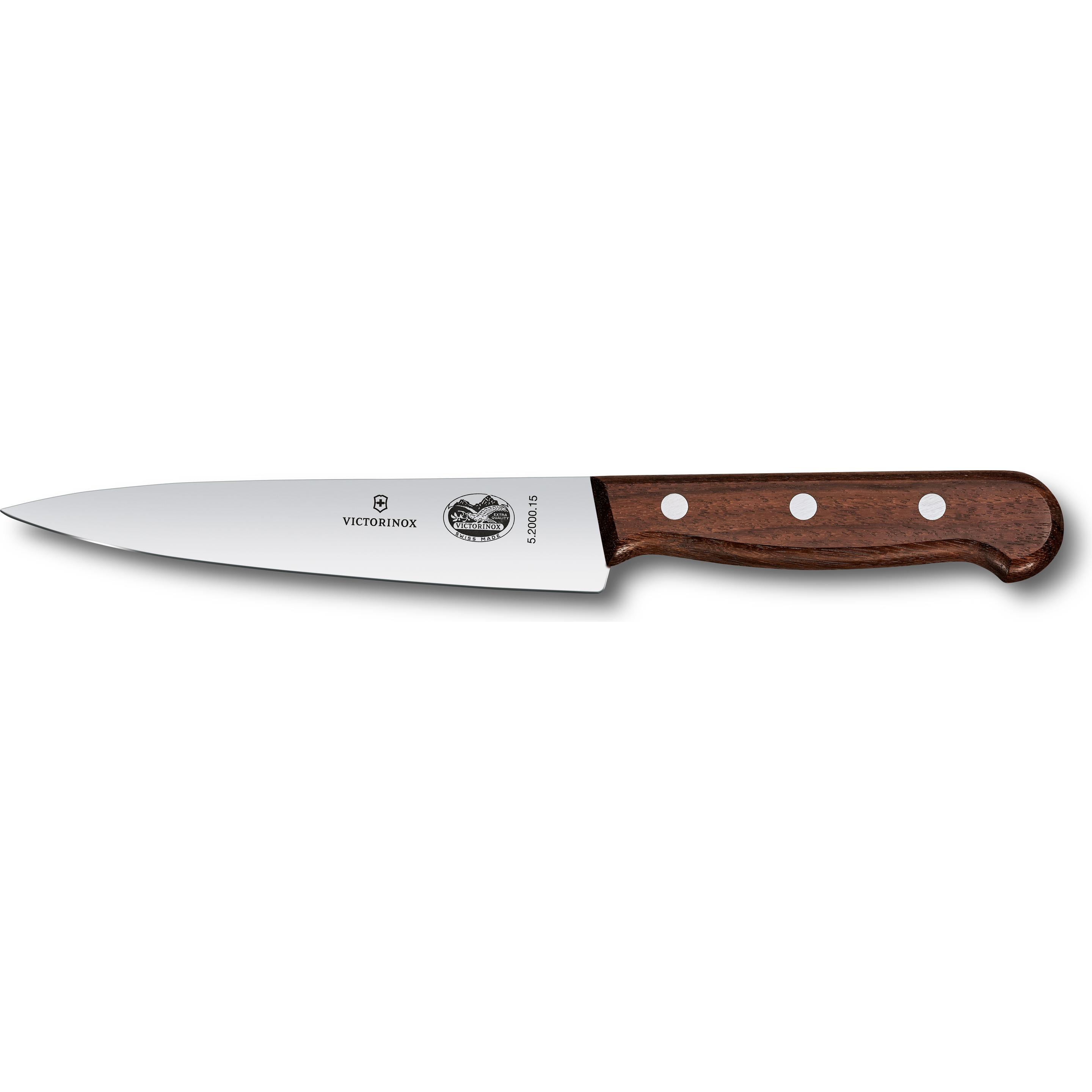 Victorinox Tranchiermesser, Küchenmesser, Braun, Silber